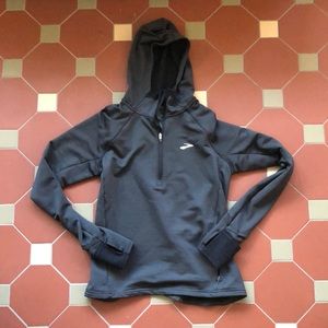 Final sale Brooks thermal black hoodie